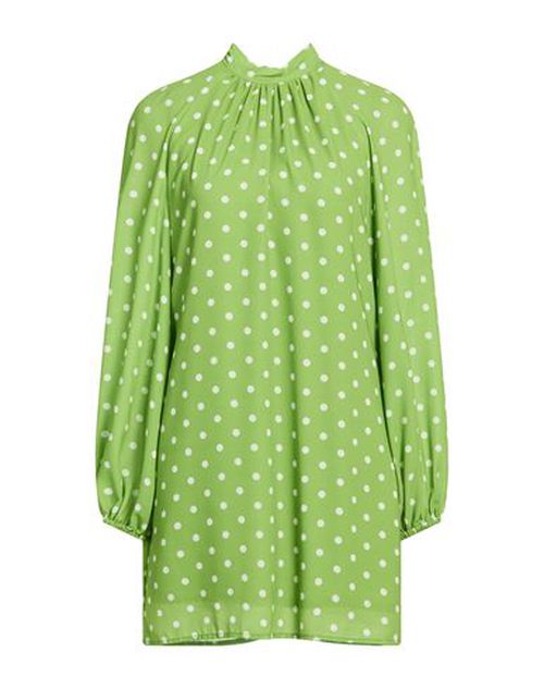 Woman Mini dress Green Size 8 Polyester