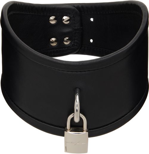Molinier Leather Collar Choker