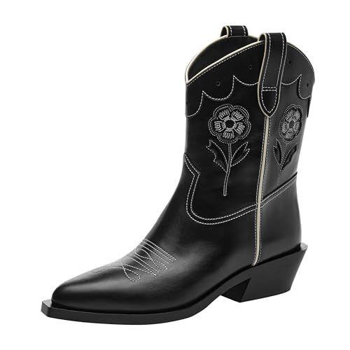 COACH Women's Aria Cowboy Boot Industrial Shoe