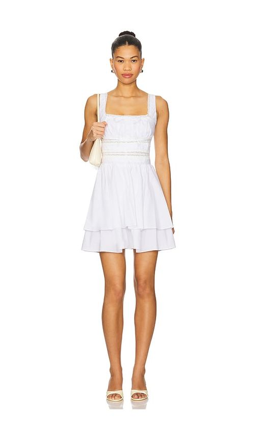 ASTR the Label MINIKLEID DRESS in White. Größe S. Also in L