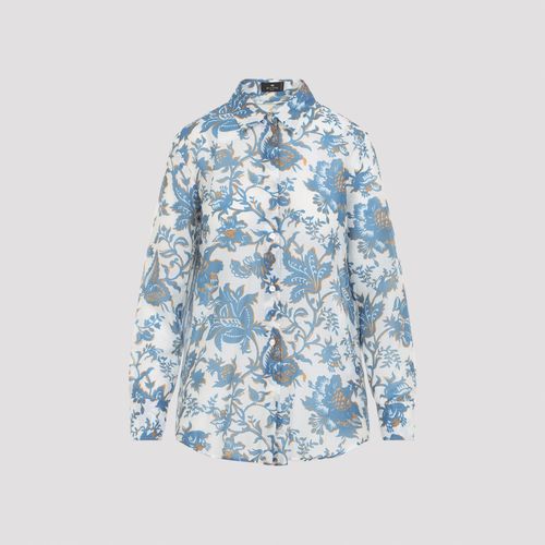 Floral Silk Cotton Shirt
