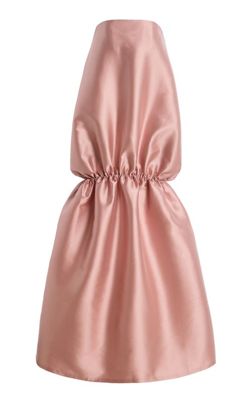 Exclusive Riedel Flounce Satin Gown - Moda Operandi