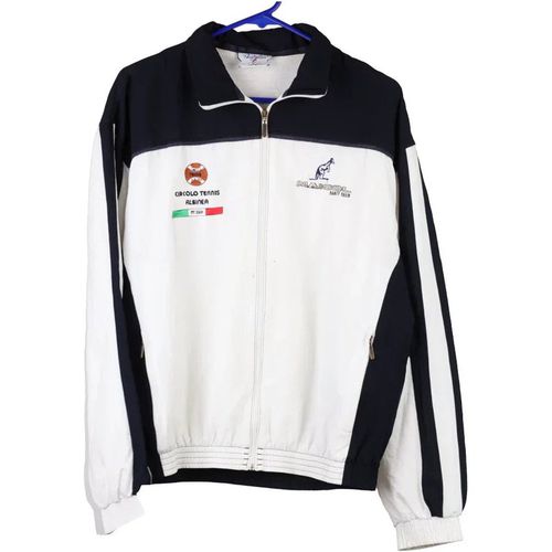 Circolo Tennis Albinea Australian Track Jacket - Medium Black & White Cotton