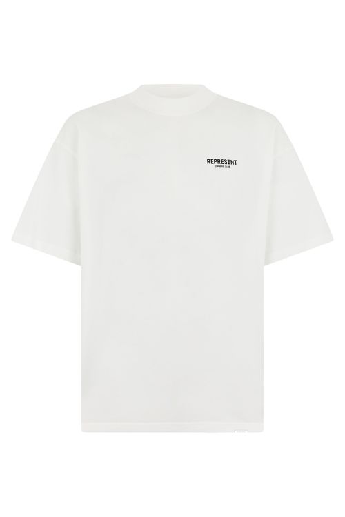 Minimalist Cotton Short-Sleeve T-Shirt with Small Side Print