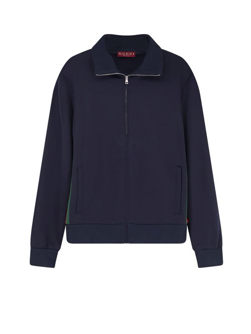 Jersey Sweatshirt With Lateral Web Band