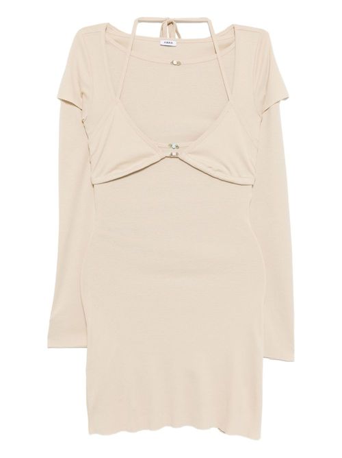 Overlayered dress - Neutrals
