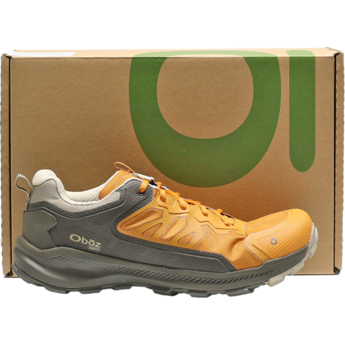 OBOZ Katabatic Low B-Dry Waterproof Hiking Walking Shoes Orange Men