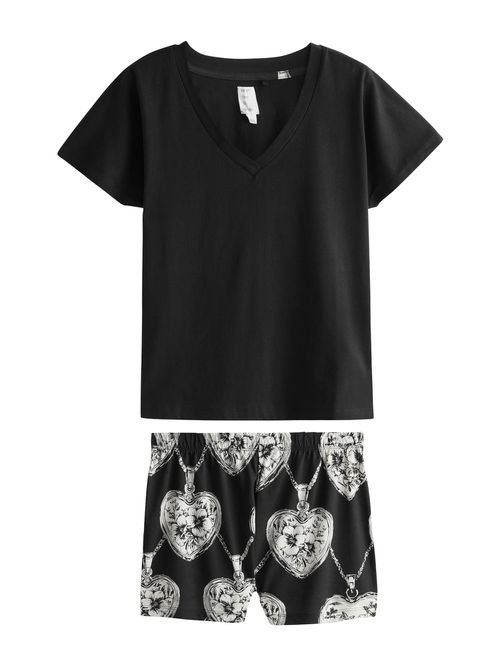 Next Shorty nero / bianco