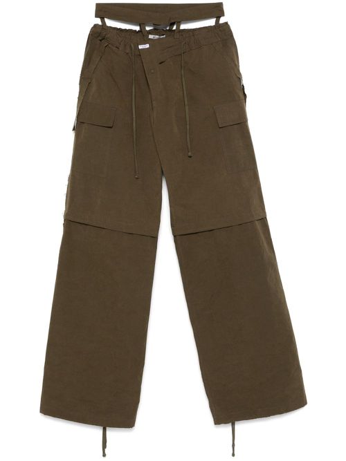 Baggy cargo trousers - Green