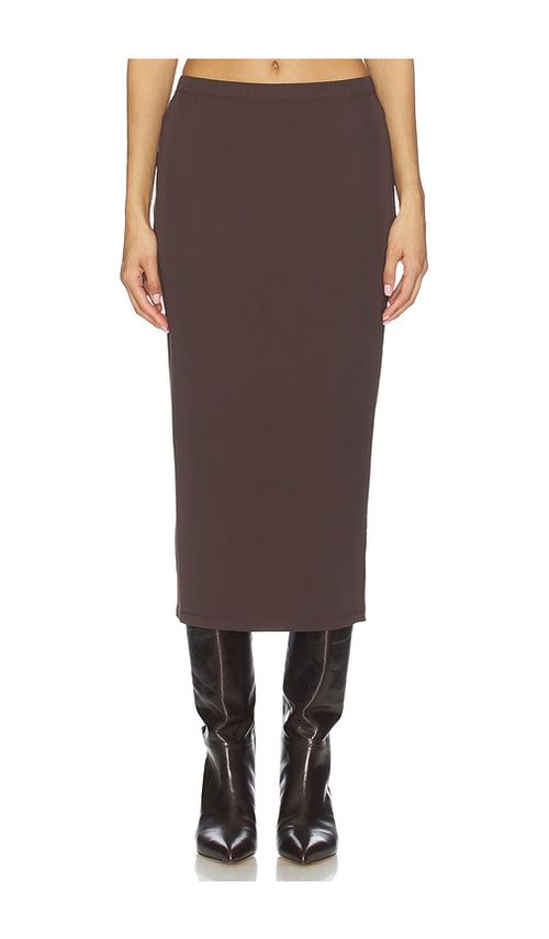 Good American PENCILSKIRT in Brown. Größe XXXXL/4X. Also in L, M, S, XL/1X, XS, XXL/2X, XXXL/3X