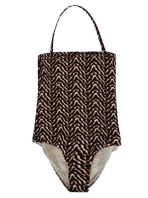 Black Ravello Printed One-piece Swimsuit