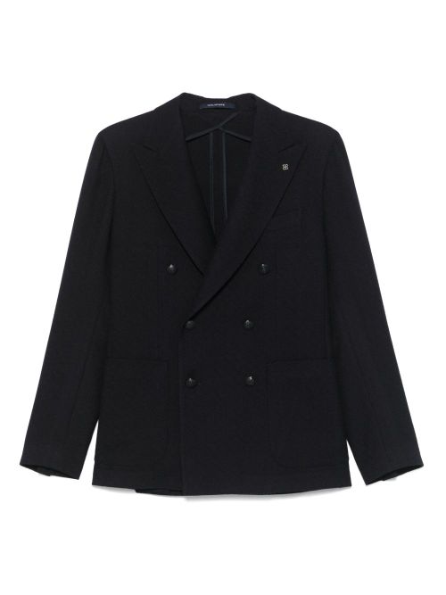 Tagliatore double-breasted blazer - Blue