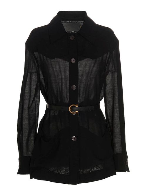 Wool blend jacket