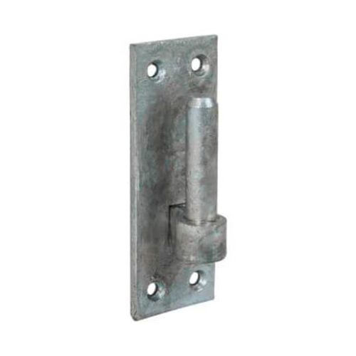 Heavy Duty Gate Hinge Bracket, Galvanised 164 x , Pin Diameter