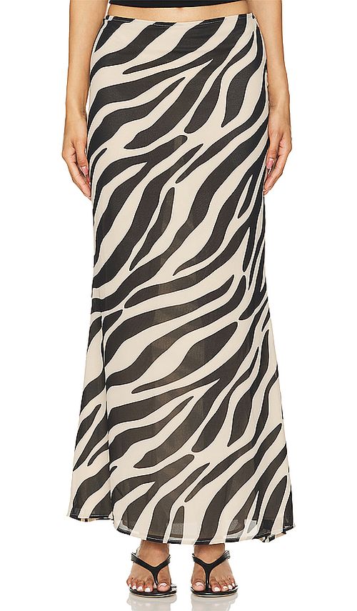 Superdown Nalani Maxi Skirt in Cream. S. Also in M