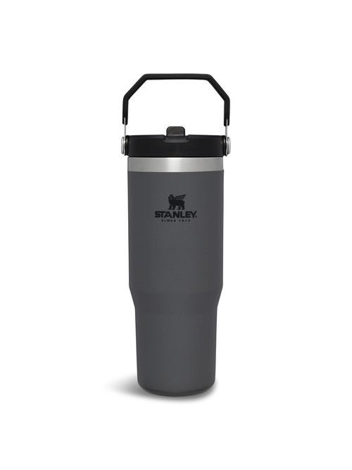 The Iceflow Flip Straw Tumbler in Charcoal