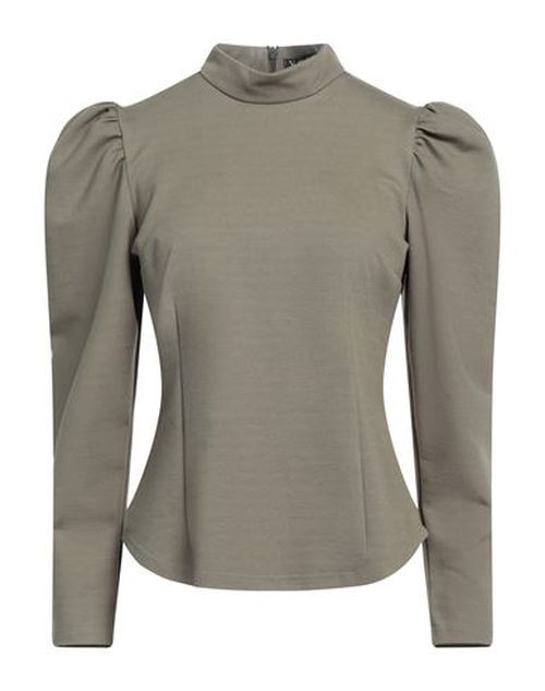 Woman Top Military green Size 10 Viscose, Polyamide, Elastane