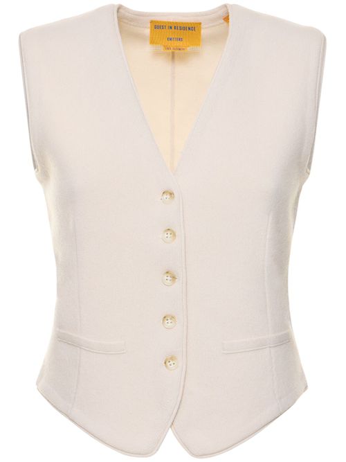 Tailored Cashmere Vest