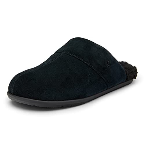 Vionic Alfons Mens Orthotic Comfort Slipper Black