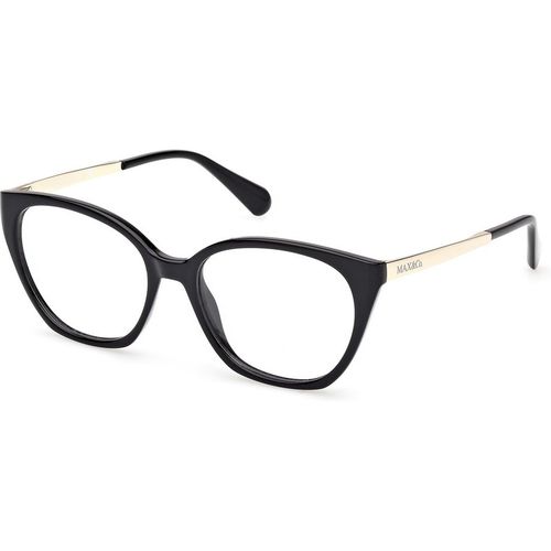 MAX&Co Mujer MAX&Co MO5200 001 Monturas ópticas Inyectado Negro Redonda Norma