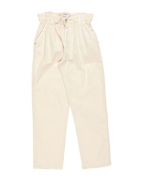 L:ú L:ú By Miss Grant Kid Girl Pants Ivory Size 14 Cotton, Elastane