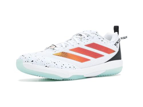 Adidas Mens Adizero Impact 2.0 Turf SHD White/Black/White