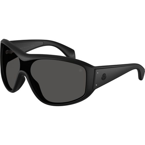 Moncler Unisex Moncler ME8016U THYRA 500687 Gafas de sol Inyectado Negro Gris Redonda Norma
