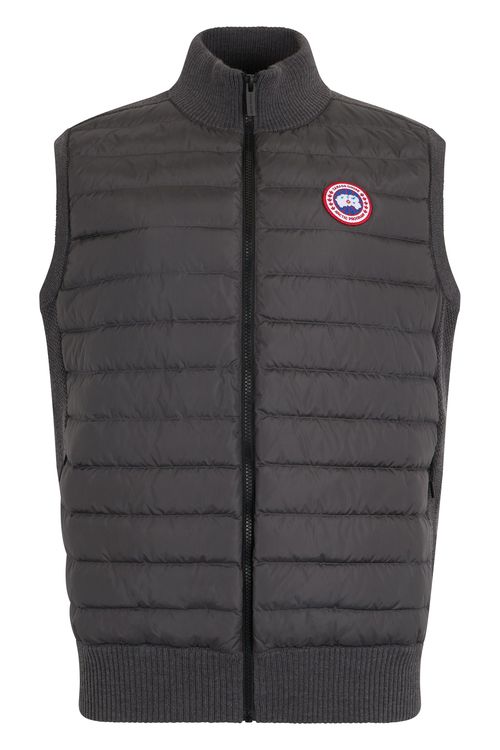 Modern Minimalist Padded Vest - Sleeveless Design