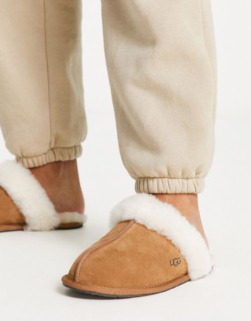 Scuffette II slippers in chestnut-Brown