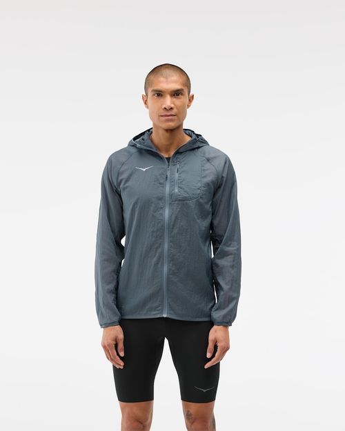 HOKA Men's Skyflow Jacket in Slate Blue
