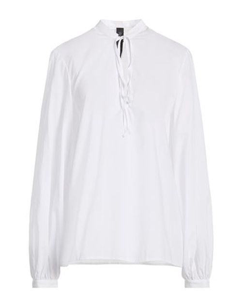 Woman Top White Size 10 Cotton