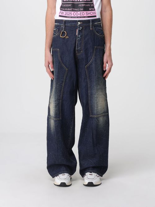 Jeans Men color Blue
