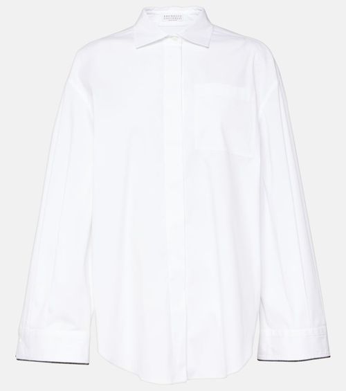 Cotton-blend shirt