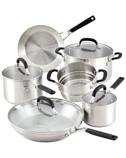 Stainless Steel Cookware Induction Pots And Pans Set
