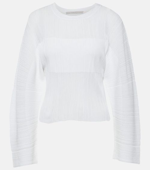 Plissé top