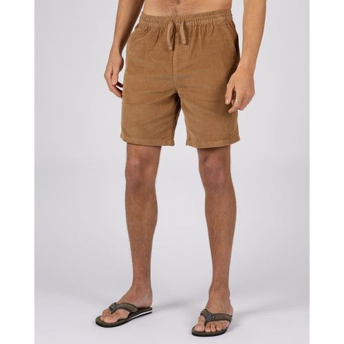 Saltrock Meddon Mens Corduroy Shorts in Brown - : W