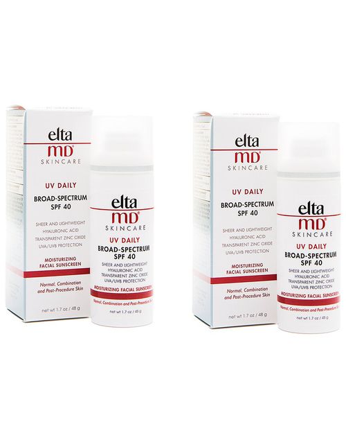 2 Pack Uv Daily Broad-Spectrum Spf 40 1.7Oz Airless Pump