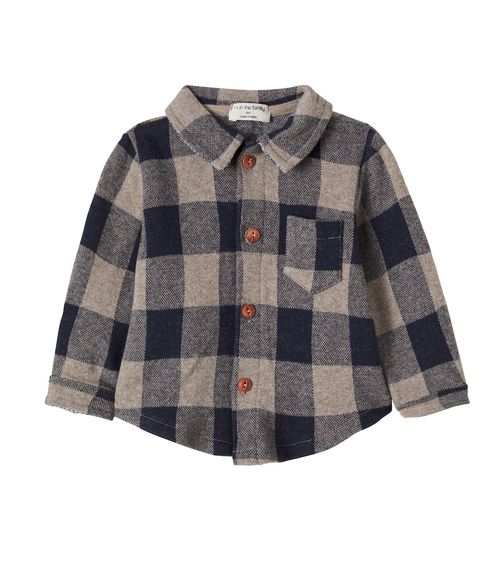 Baby Modena checked flannel shirt