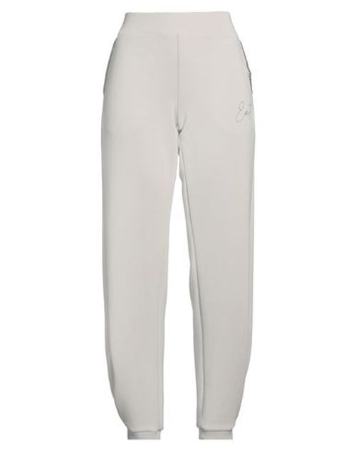 Ea7 Woman Pants Light grey Size L Polyester, Modal, Elastane