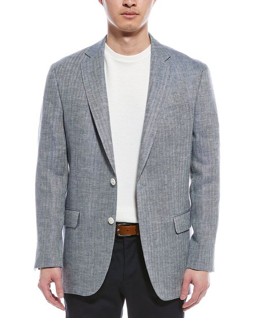 Brooks Brothers Regular Fit Linen Blazer