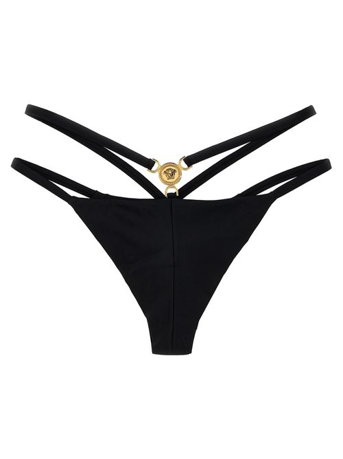 -Medusa Beachwear Nero-Donna