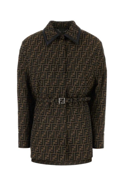 Embroidered Canvas Shirt