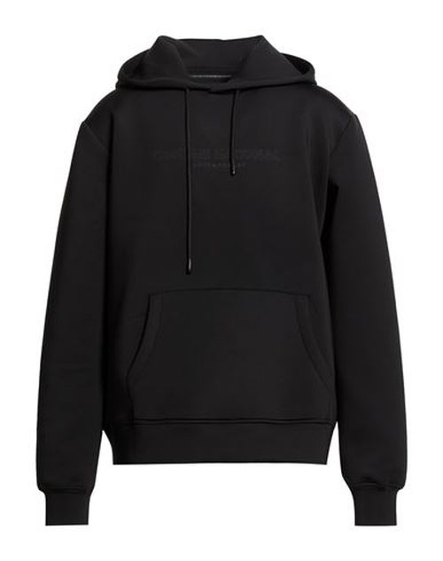 Man Sweatshirt Black Size XXL Polyester
