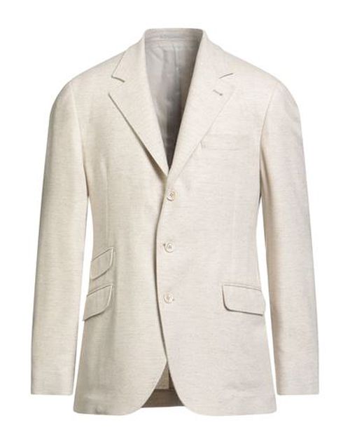 Man Blazer Ivory Size 34 Wool, Cashmere
