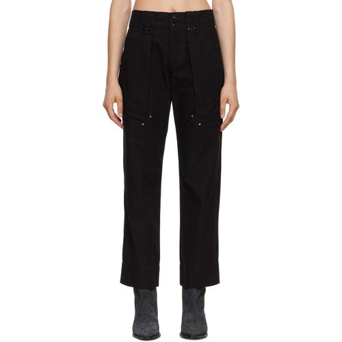 Black Amandine Trousers