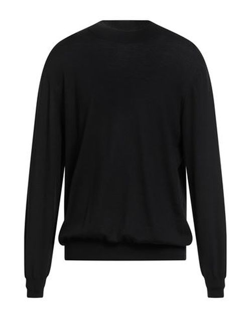 Per Anteprima Man Sweater Black Size 48 Virgin Wool