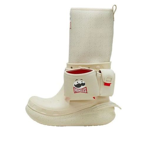 X Pringles Boots 'White Red'