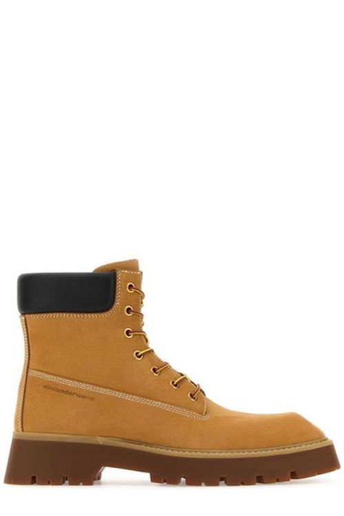 Alexander Wang Throttle Lace-Up Ankle Boots