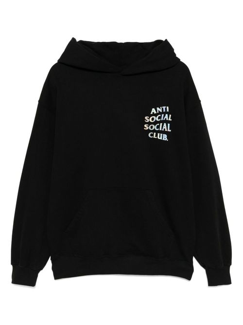 Get Weird Hologram hoodie - Black