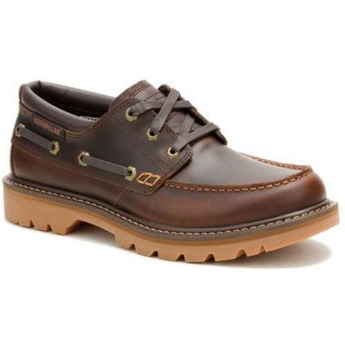 Caterpillar Colorado Boat Lo Leather Men's British Tan Lace-Up Shoe